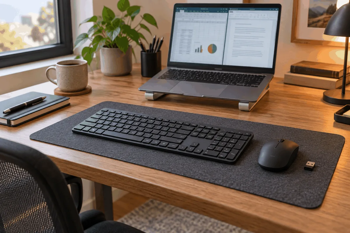 Teclado e mouse sem fio para home office: vale a pena o combo?