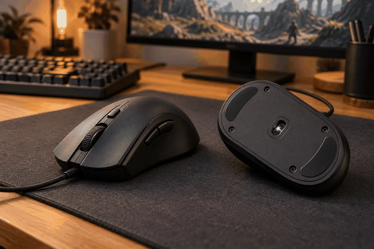 Mouse gamer bom e barato: sensor, DPI e o que realmente importa