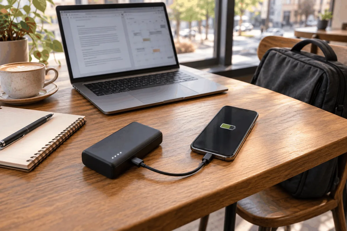Power bank para trabalhar fora de casa: quantos mAh você precisa